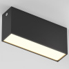 Светильник потолочный светодиодный 10W 3000K черный Block 25109/LED Elektrostandard Block a066998