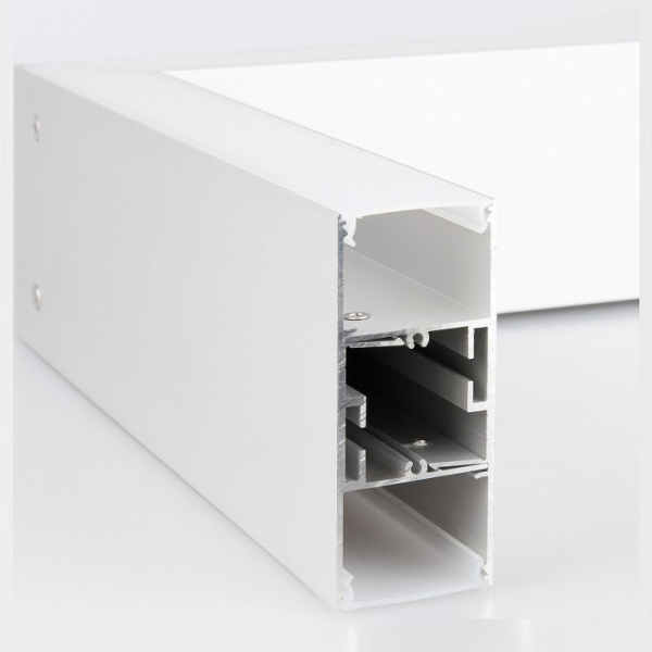 Линейный светодиодный накладной двусторонний светильник 103см 40Вт 6500K матовое серебро 101-100-40-103 Elektrostandard Grand a041470