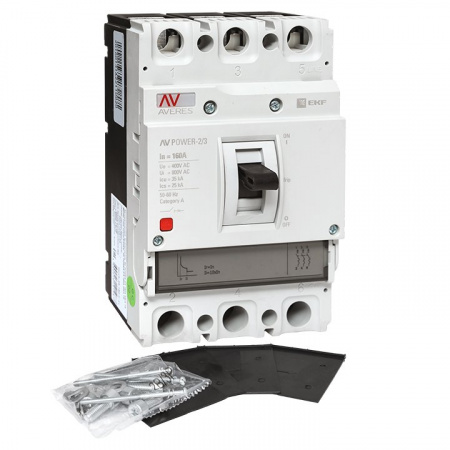 EKF Averes Автоматический выключатель AV POWER-2/3 160А 35kA TR