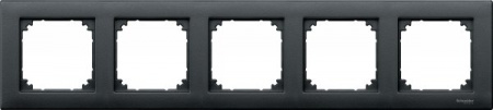 SE Merten SM M-Plan Антрацит Рамка 5-ая