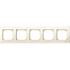 SE Merten SM M-Plan Беж глянец Рамка 5-ая