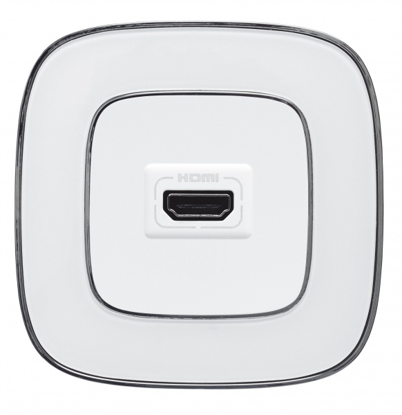 Legrand Valena ALLURE Бел Розетка 1-ая HDMI  (с лицевой панелью)