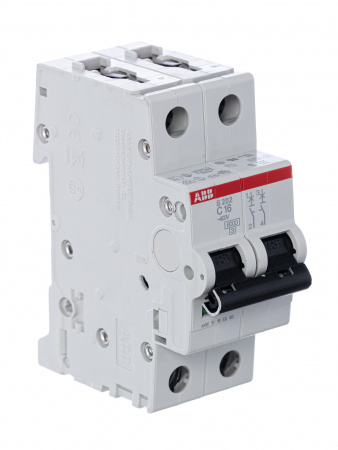 ABB Выключатель автоматический 2-полюсной S202 C16