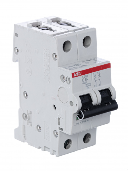 ABB Выключатель автоматический 2-полюсной S202 C16