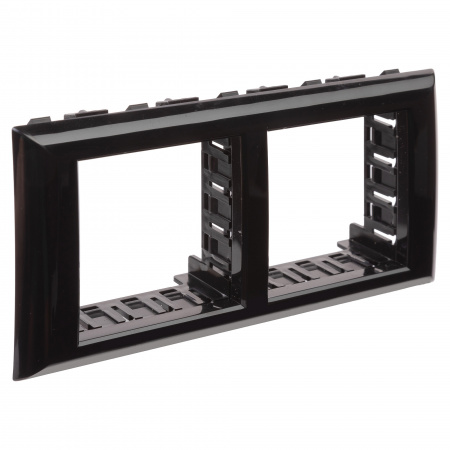 DKC Avanti Черный Рамка-суппорт для In-liner Front 4 модуля