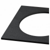 Рамка декоративная для встраиваемого светильника Kappell черный DLA040-03B Maytoni Accessories for downlight