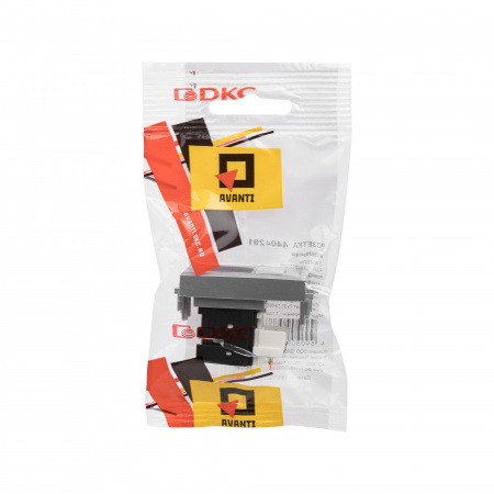 DKC Avanti Закаленная сталь Компьютерная розетка RJ-45  категория 6 1 модуль