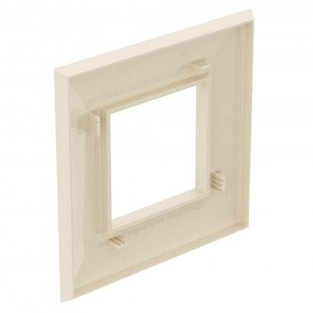 DKC Avanti Ванильная дымка Рамка 2 модуля