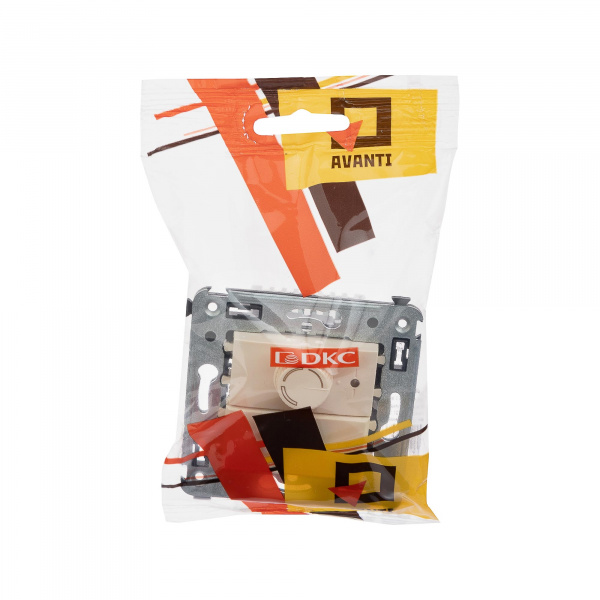 DKC Avanti Ванильная дымка Диммер поворотный