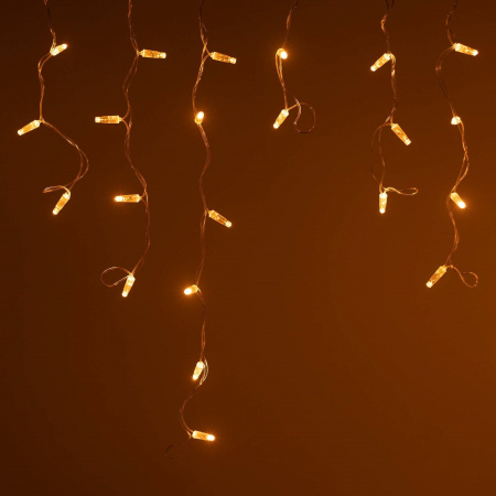 Arlight Светодиодная гирлянда ARD-EDGE-CLASSIC-2400x600-CLEAR-88LED-STD Yellow (230V, 6W) (Ardecoled, IP65)