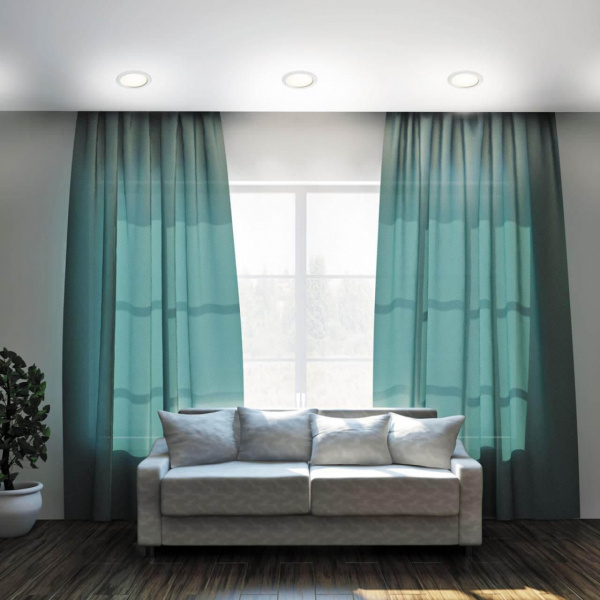 Встраиваемый светодиодный светильник Novotech Spot Drum 358306