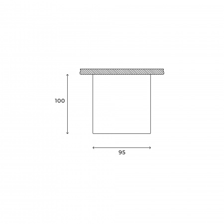 Точечный светильник Hesby Flux HSBL_0120 IP20, 10Вт, GU5.3, черный