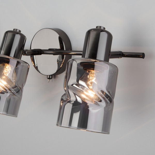 Настенный светильник 20120/3 чёрный жемчуг Eurosvet Ansa