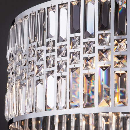 Умный подвесной светильник 10125/8 хром Eurosvet Lory