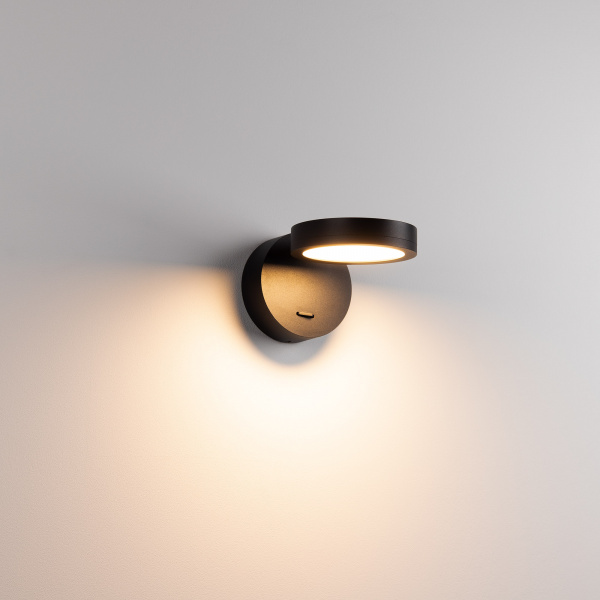 Arlight Светильник SP-MILADY-R90-6W Warm3000 (BK, 110 deg, 230V) (IP20 Металл, 3 года)