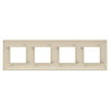 DKC Avanti Ванильная дымка Рамка 8 модулей