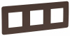 SE Unica Studio Шоколад/Белая Рамка 3-ная