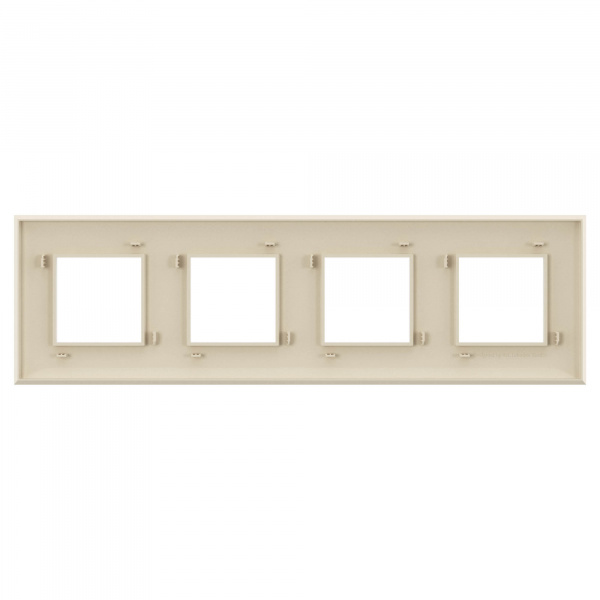 DKC Avanti Ванильная дымка Рамка 8 модулей