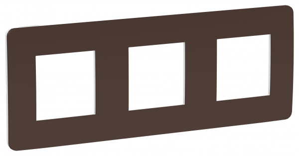 SE Unica Studio Шоколад/Белая Рамка 3-ная