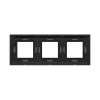 DKC Avanti Темно-Серый Металл Рамка 6 модулей