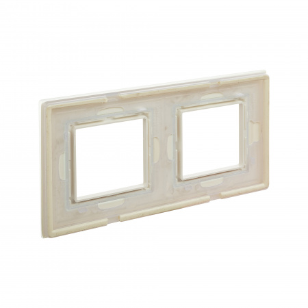 DKC Avanti Светло-зеленый Стекло Рамка 4 модуля