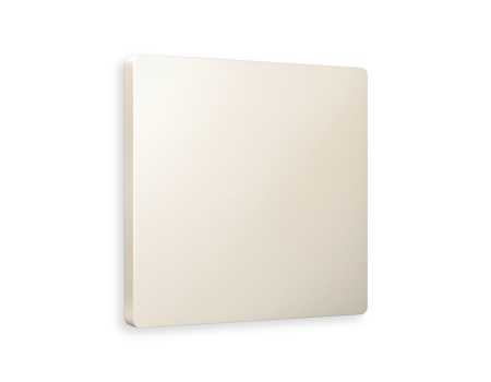 Лицевая панель ALFA (Бежевый матовый) заглушка для суппорта QUANT AP3360