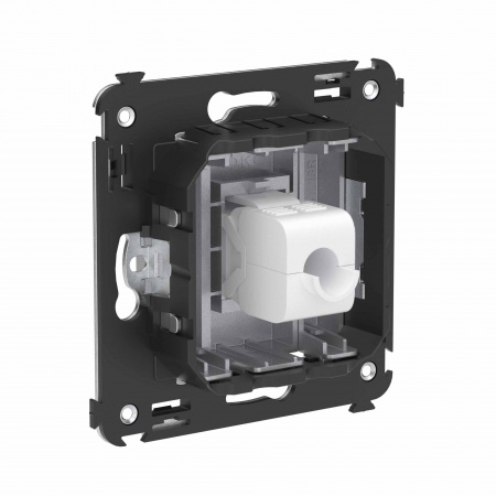 DKC Avanti Компьютерная розетка RJ-45 без шторки в стену, кат.6 одинарная, Закаленная сталь