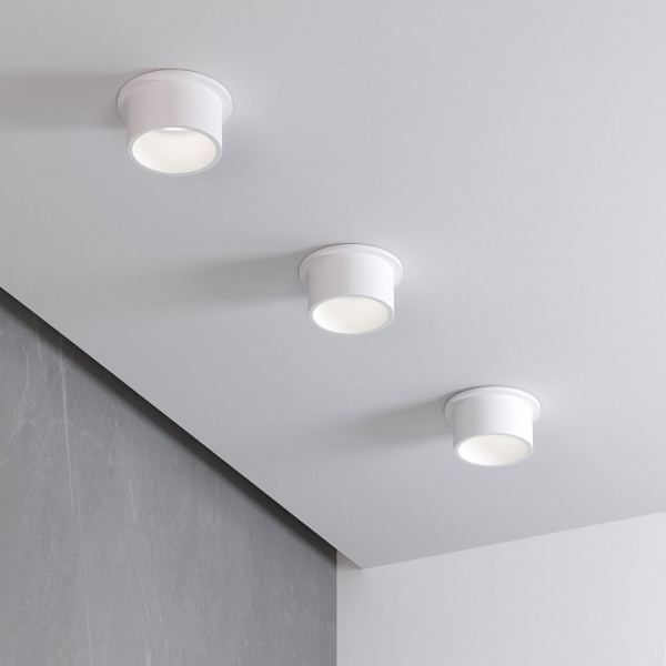 Светильник встраиваемый Moll GU10 белый 25004/01 Elektrostandard Moll a064243