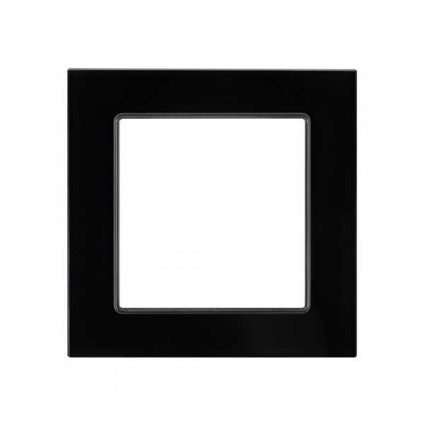 Arlight Рамка стеклянная FRM-GLARE-GS-1-BK (-)