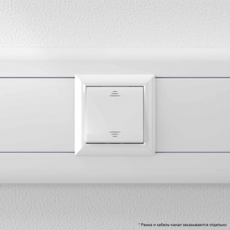 DKC Avanti Белое облако Переключатель 16А 2 модуля