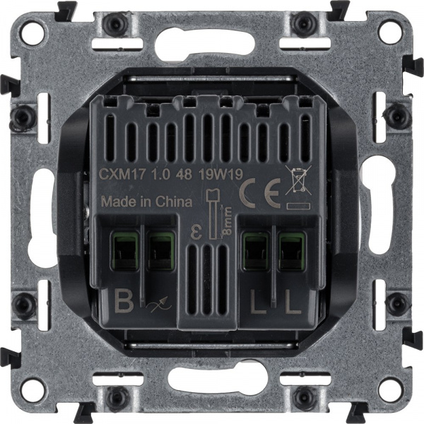 Legrand Valena LIFE DIY Бел Светорегулятор поворотный универ. 300Вт без нейтрали