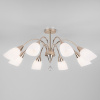 Потолочная люстра с плафонами 30149/8 золото Eurosvet Ellene