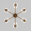 Потолочный светильник 60146/6 латунь Eurosvet Caprera