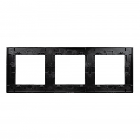 Рамка алюминиевая FRM-PRESTO-ALS-3-BK (Arlight, -)