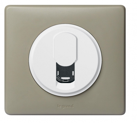 Legrand Celiane Бел Накладка ТЛФ 1-ой розетки