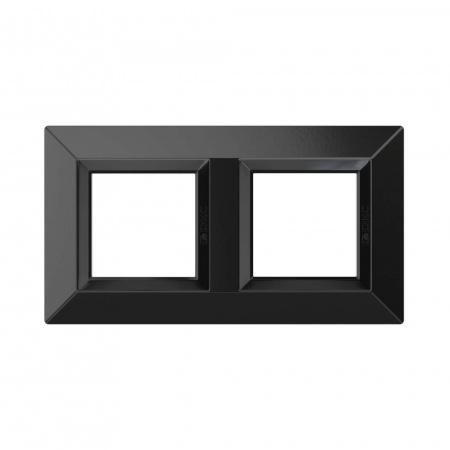 DKC Avanti Черный Металл Рамка 4 модуля