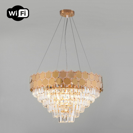 Умный подвесной светильник 10124/8 золото Eurosvet Ariana