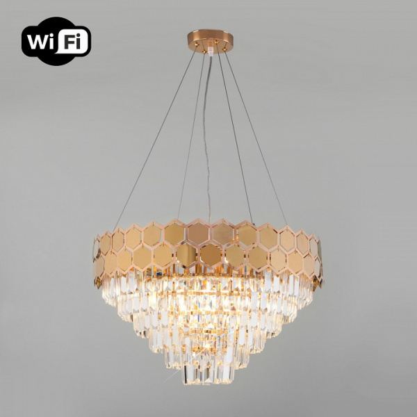 Умный подвесной светильник 10124/8 золото Eurosvet Ariana