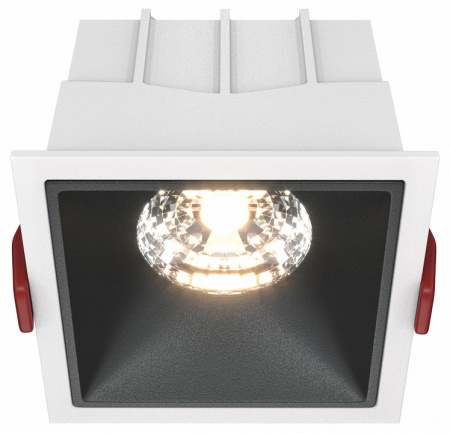 Встраиваемый светильник Downlight DL043-01-15W4K-D-SQ-WB Maytoni Alfa