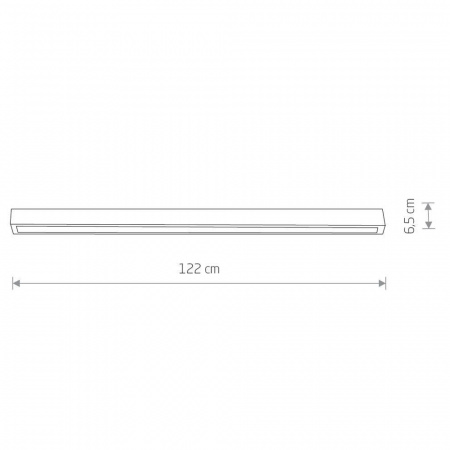 Потолочный светильник Nowodvorski Straight Ceiling Led L 7600