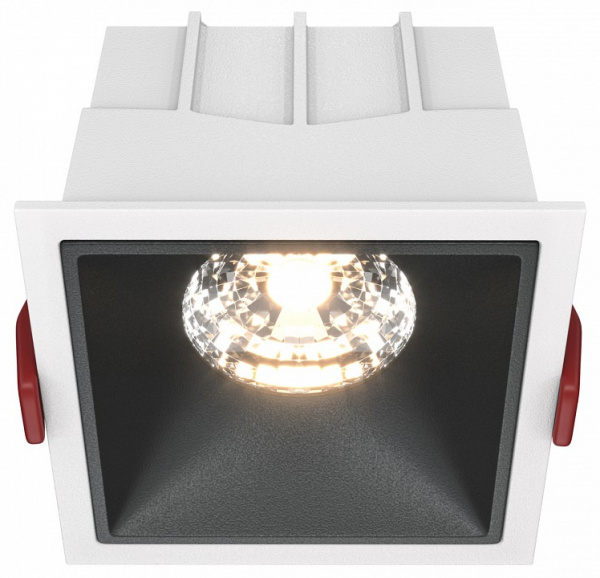 Встраиваемый светильник Downlight DL043-01-15W4K-D-SQ-WB Maytoni Alfa