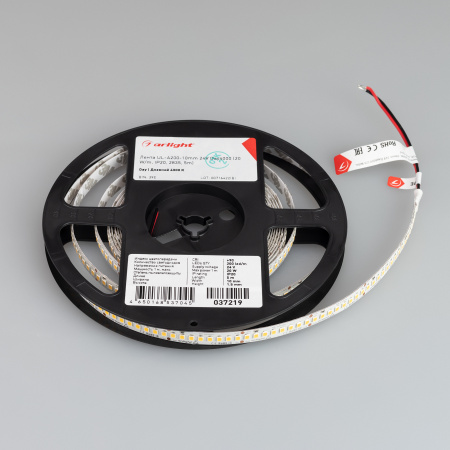 Светодиодная лента Arlight 20W/m 200LED/m 2835SMD дневной белый 5M 037219