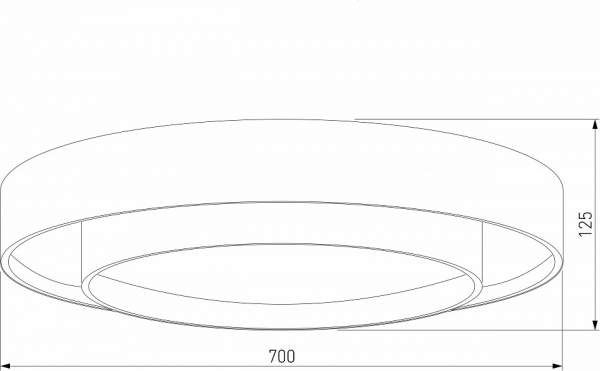 Потолочный светильник 90331/2 серый Eurosvet Force