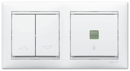 Legrand Valena Бел Рамка 2-ая гориз