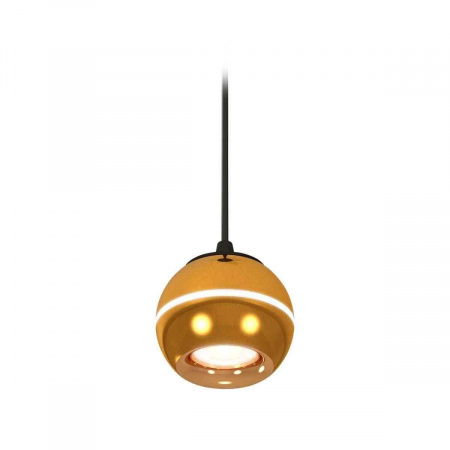 Комплект подвесного светильника Ambrella light Techno Spot XP1105001 PYG/SBK золото желтое полированное/черный песок (A2302,C1105,N7014)