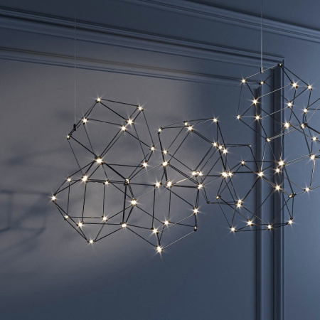 Подвесной светильник 90168/14 черный жемчуг Eurosvet Uma