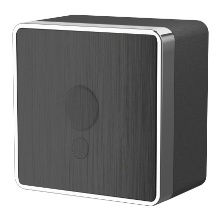 Вывод кабеля Gallant графит рифленый W5050204