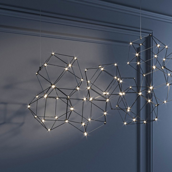 Подвесной светильник 90168/14 черный жемчуг Eurosvet Uma