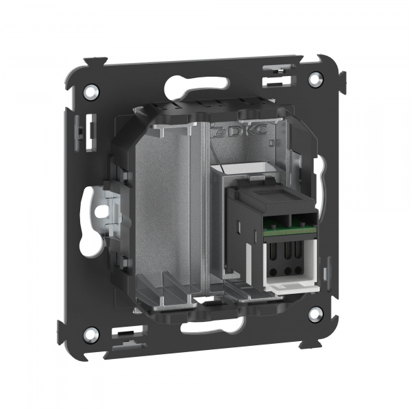 DKC Avanti Закаленная сталь Компьютерная розетка RJ-45 один  категория  6