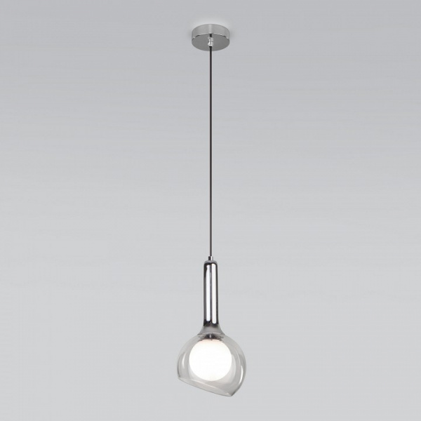 Подвесной светильник с плафоном 50188/1 хром Eurosvet Fantasy